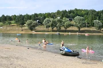 Pláž, Dobrá, Domaša od reštaurácie Sofia