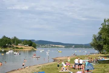 Pláž, Dobrá, Domaša od reštaurácie Sofia