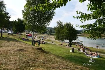 Pláž, Dobrá, Domaša od reštaurácie Sofia