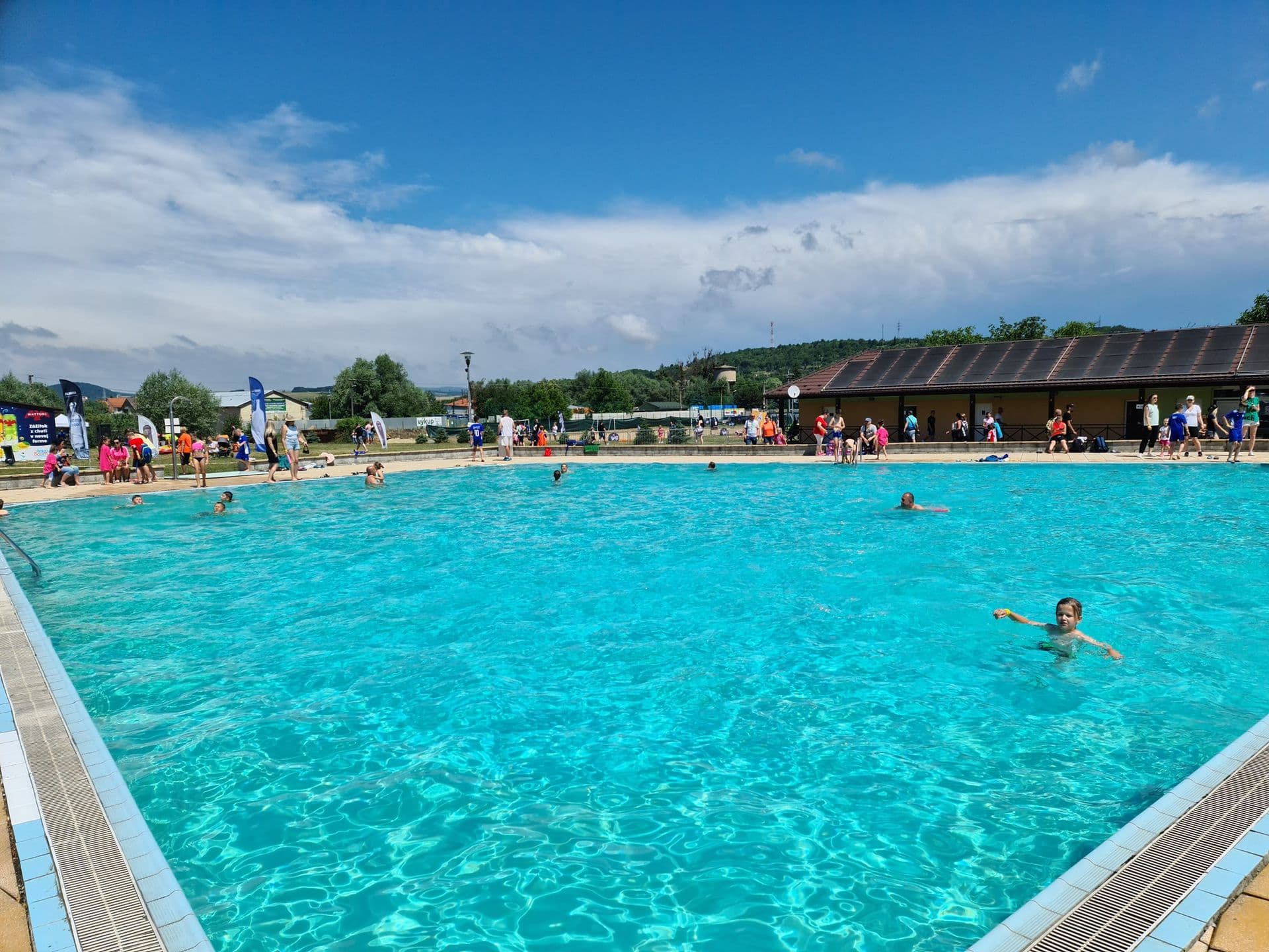 Letné kúpalisko Aqua Boom vo Vranove nad Topľou